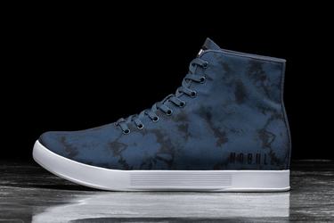 Basket Nobull High-Top Tie-Dye Canvas Trainer Femme Bleu Marine | GK9734561