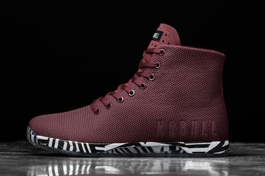 Basket Nobull High-Top Trainer Femme Rouge Foncé | VJ4901583
