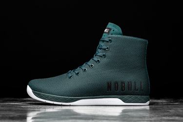Basket Nobull High-Top Trainer Femme Turquoise Foncé | AU5624713