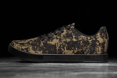 Basket Nobull Pride Canvas Trainer Homme Doré Noir | WI3479521