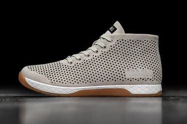 Basket Nobull Suede Mid Trainer Homme Grise | KI8619354