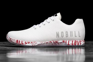 Basket Nobull Superfabric All Love Trainer Homme Blanche | LT4651238