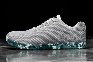 Basket Nobull Superfabric Arctic Trainer Homme Grise Turquoise | FZ7312459