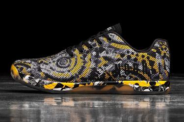 Basket Nobull Superfabric Artists For Humanity Trainer Homme Noir Jaune | CK1258794