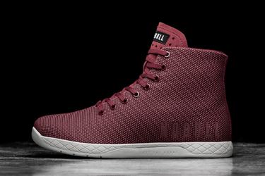 Basket Nobull Superfabric High-Top Arctic Trainer Homme Rouge Foncé | XL6318759