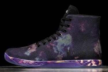Basket Nobull Superfabric High-Top Tie-Dye Trainer Femme Violette Noir | BW5623419