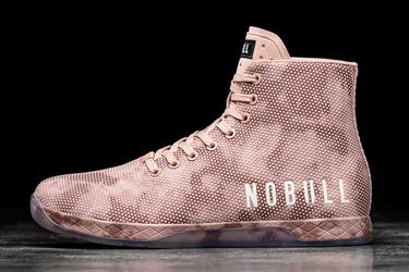 Basket Nobull Superfabric High-Top Tie-Dye Trainer Femme Rose | SG5284713