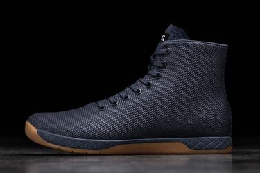 Basket Nobull Superfabric High-Top Trainer Homme Bleu Marine | AO4172953