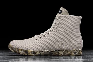 Basket Nobull Superfabric High-Top Trainer Homme Beige | JT0128654