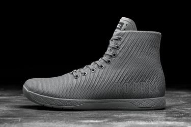 Basket Nobull Superfabric High-Top Trainer Homme Grise Foncé | LH0612498