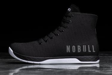 Basket Nobull Superfabric High-Top Trainer Homme Noir Blanche | LM9367425
