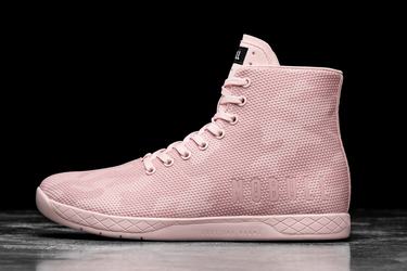 Basket Nobull Superfabric High-Top Trainer Femme Rose Camouflage | VX6971205