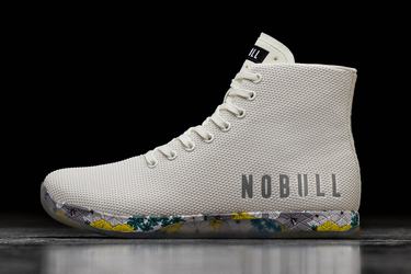 Basket Nobull Superfabric High-Top Trainer Homme Beige | ZU8493751