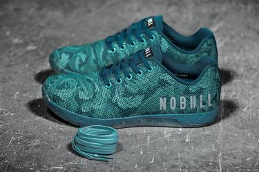 Basket Nobull Superfabric Leaf Trainer Femme Vert | ZA9376280