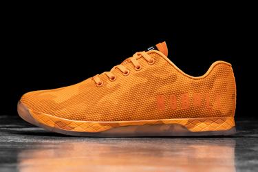 Basket Nobull Superfabric Neon Trainer Homme Orange Camouflage | PS0923765