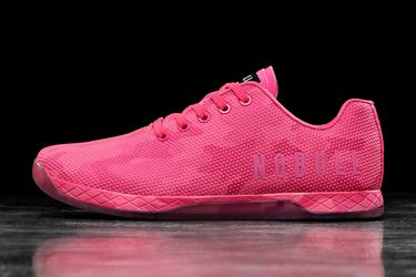 Basket Nobull Superfabric Neon Trainer Homme Rose Camouflage | YI9286375