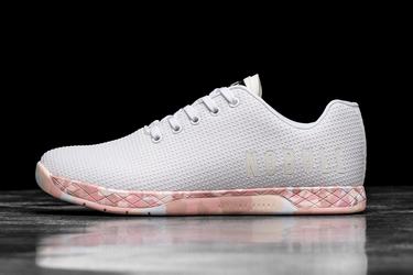 Basket Nobull Superfabric Trainer Femme Blanche Rose | CB2169534