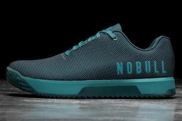Basket Nobull Superfabric Trainer Femme Turquoise Foncé | DT4693105