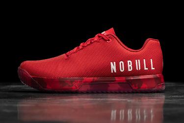 Basket Nobull Superfabric Trainer Femme Rouge | HJ8319670