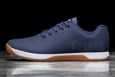 Basket Nobull Superfabric Trainer Femme Indigo Blanche | NX5376120