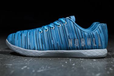Basket Nobull Superfabric Trainer Femme Bleu | VE8921756