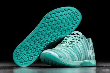 Basket Nobull Superfabric Trainer Femme Menthe | VS8746329