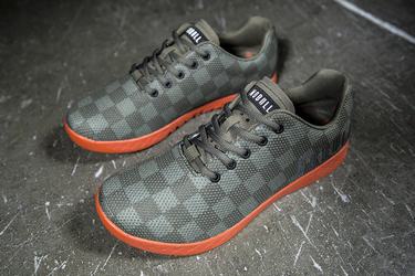 Basket Nobull Superfabric Trainer Femme Vert Olive Orange | ZC5701629