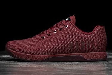 Basket Nobull Superfabric Trainer Homme Rouge Foncé | CV4825361