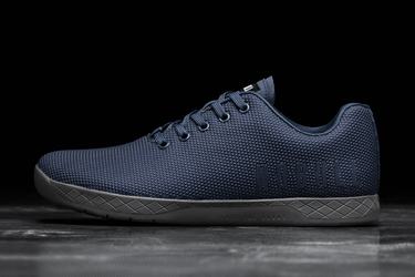 Basket Nobull Superfabric Trainer Homme Bleu Marine Grise Foncé | KG1972068