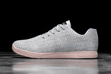 Basket Nobull Superfabric Trainer Homme Blanche Rose | LH0953678