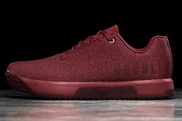 Basket Nobull Superfabric Trainer Homme Rouge Foncé | MP9351702
