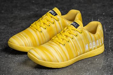 Basket Nobull Superfabric Trainer Homme Jaune | OP0916745