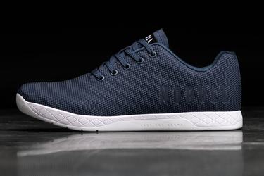 Basket Nobull Superfabric Trainer Homme Bleu Marine Blanche | QG0619752