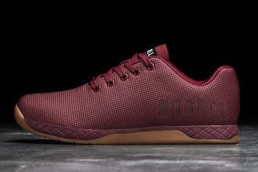 Basket Nobull Superfabric Trainer Homme Rouge Foncé | SJ9518320