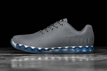 Basket Nobull Superfabric Trainer Homme Grise Foncé Bleu | VM9081547