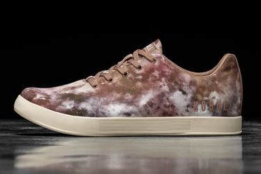 Basket Nobull Tie-Dye Canvas Trainer Femme Marron Kaki | KE8597021