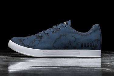 Basket Nobull Tie-Dye Canvas Trainer Homme Bleu Marine | BV6835419