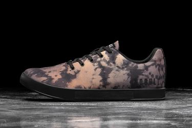 Basket Nobull Tie-Dye Canvas Trainer Homme Toffee | JA3514697