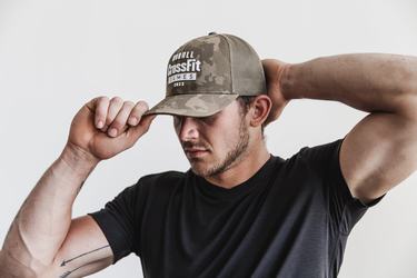 Chapeaux Nobull Crossfit Games® 2022 Curved-Brim Trucker Homme Camouflage | RD0623749