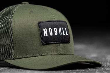 Chapeaux Nobull Curved-Brim Trucker Femme Vert Olive | ZB6425789