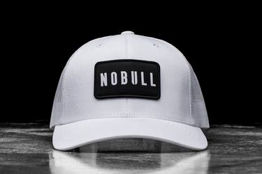 Chapeaux Nobull Curved-Brim Trucker Homme Blanche | PU0354917