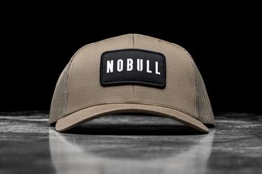 Chapeaux Nobull Curved-Brim Trucker Homme Marron Clair | VU5234706