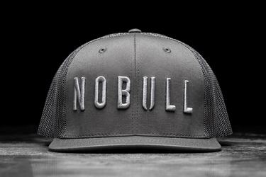 Chapeaux Nobull Plates-Brim Trucker Femme Grise Foncé | AR8602947