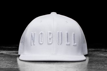 Chapeaux Nobull Plates-Brim Trucker Femme Blanche | GB0369854