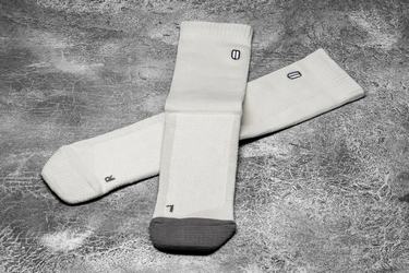 Chaussettes Nobull Crew Femme Grise Foncé | KG1973068