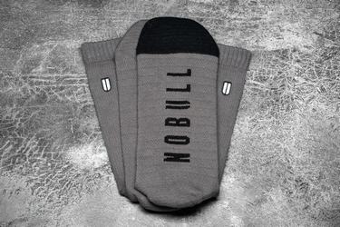 Chaussettes Nobull Crew Femme Grise Foncé Noir | NV2481370