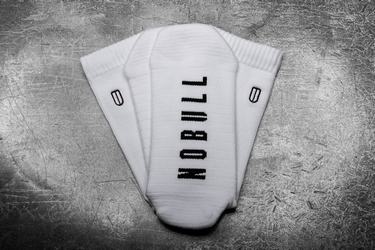 Chaussettes Nobull Crew Homme Blanche | KP8502394