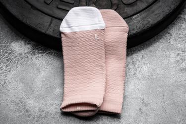 Chaussettes Nobull Low Femme Rose Blanche | CO5316042