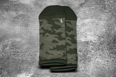 Chaussettes Nobull Low Femme Vert Camouflage | YB5712830