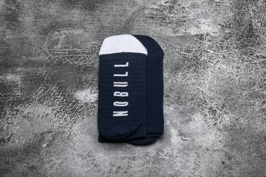 Chaussettes Nobull Low Homme Bleu Marine Blanche | EY1726805